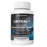 Critical T™ – Natural Testosterone Support for Vitality & Drive
