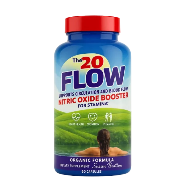 FLOW Nitric Oxide Booster – Circulation, Pleasure & Vitality Support for Men & Women
