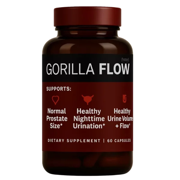 Gorilla Flow Prostate Support – Natural Hormone & Inflammation Balance for Men
