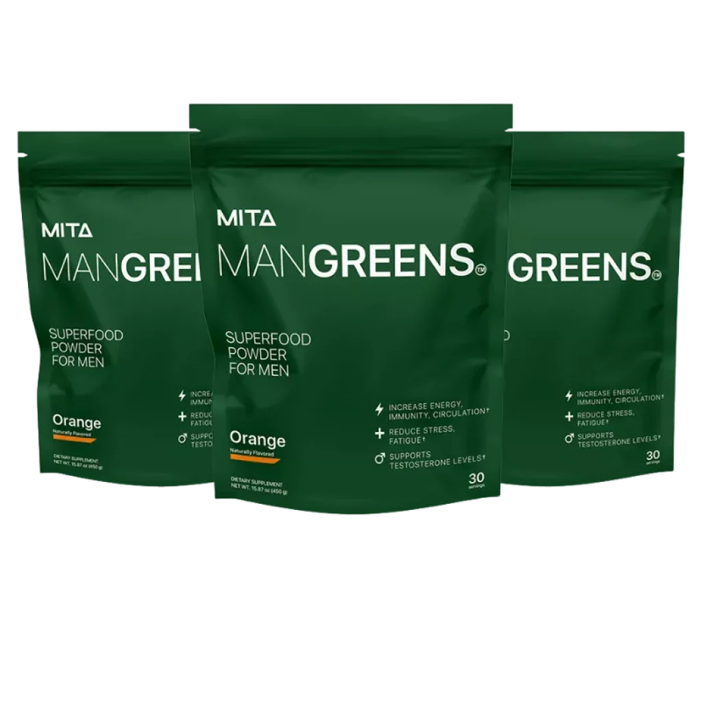 Man Greens™ — The Ultimate Testosterone-Supporting Superfood Formula for Men